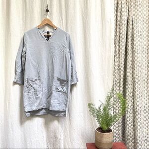 Caramel Denim Shirt Dress 100% Cotton